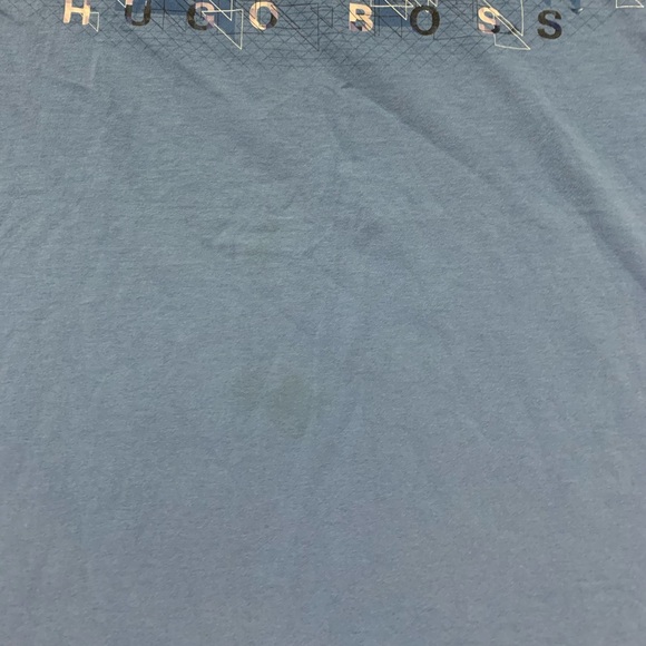 BOSS Hugo Boss Light/Navy Blue Shirt XXL - Picture 3 of 8